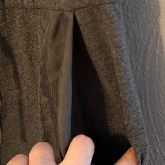 J. Crew Women's Sleeveless Hideaway Dress with Waist Tie in Gray Size Small - Picture 8 of 16